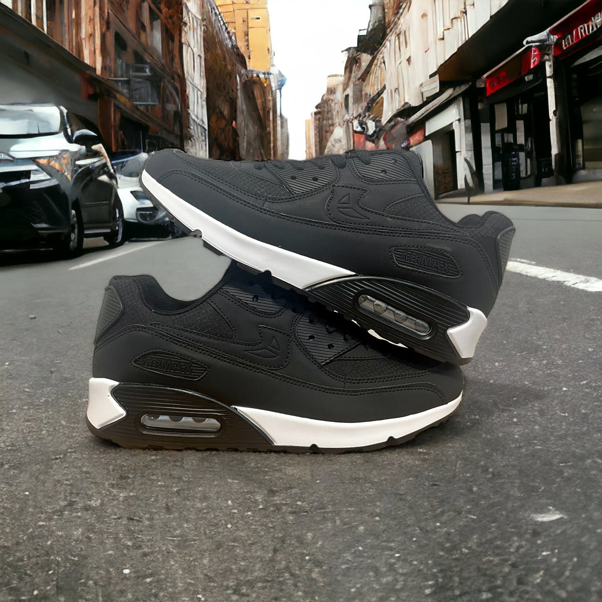 CUBICS Max Air 90 Trainers - Black
