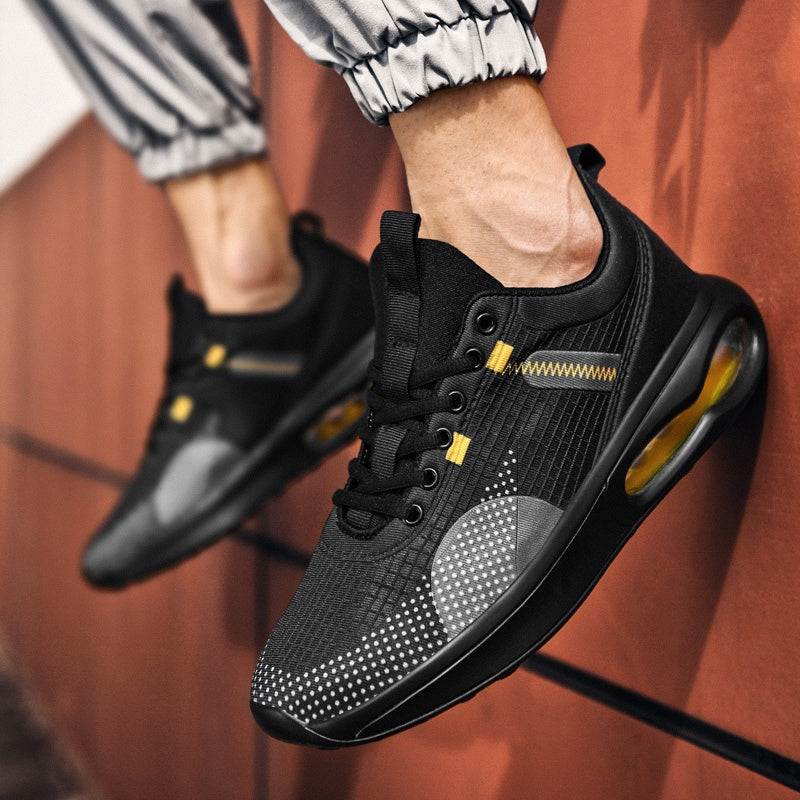 CUBICS Max Air Trainers - Black Gold