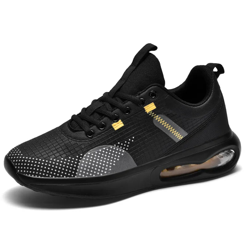 CUBICS Max Air Trainers - Black Gold