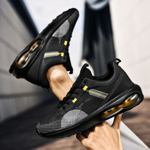 CUBICS Max Air Trainers - Black Gold