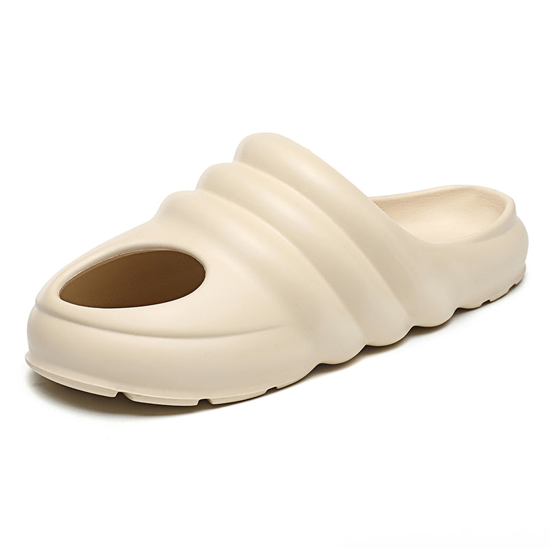 CUBICS Snail Cutout Foam Slides - Skin
