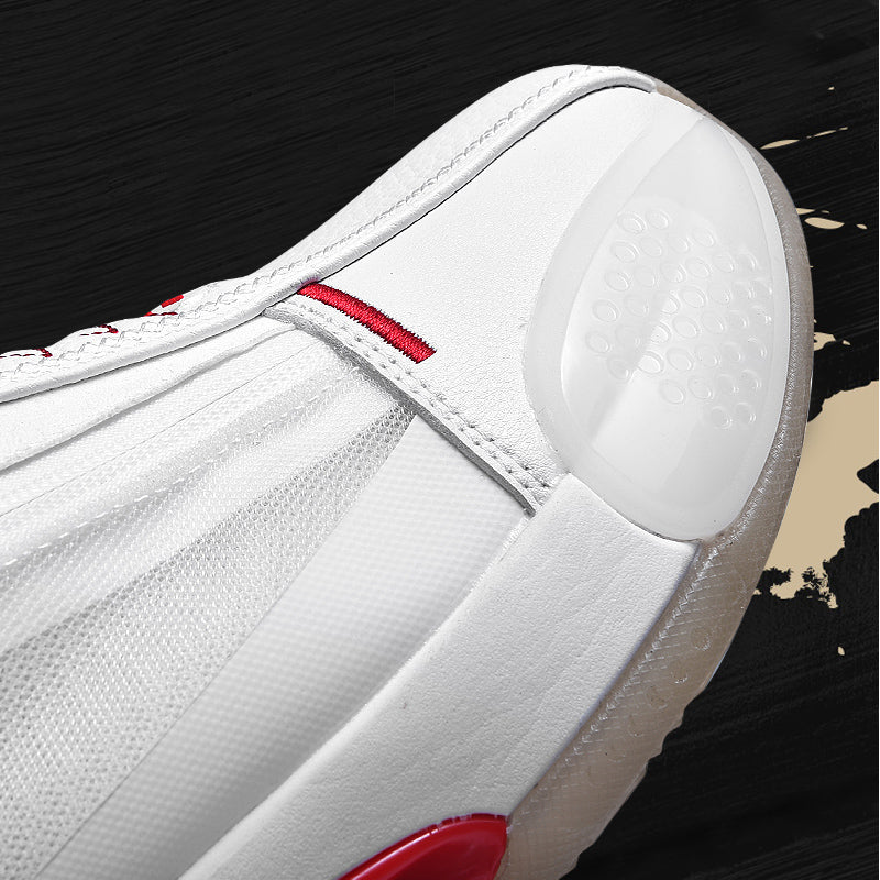 CUBICS 34 Zorden High Top Basketball Sneakers - White