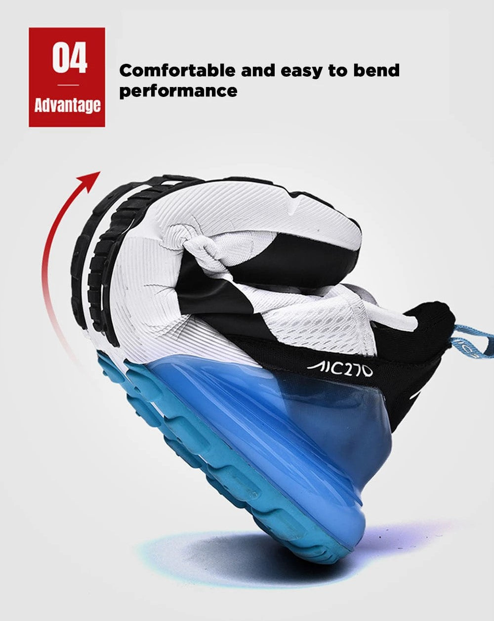 CUBICS Air C270 Max Trainer - White Blue