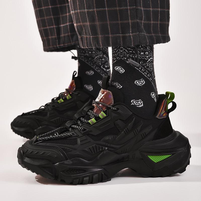 CUBICS Luxury Armag Demigood Sneakers - Black