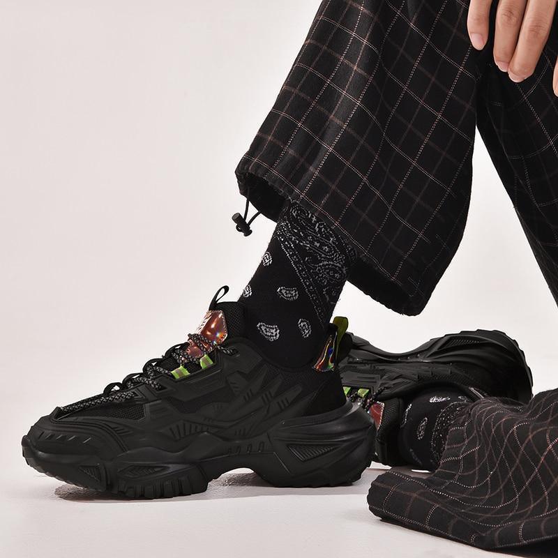 CUBICS Luxury Armag Demigood Sneakers - Black