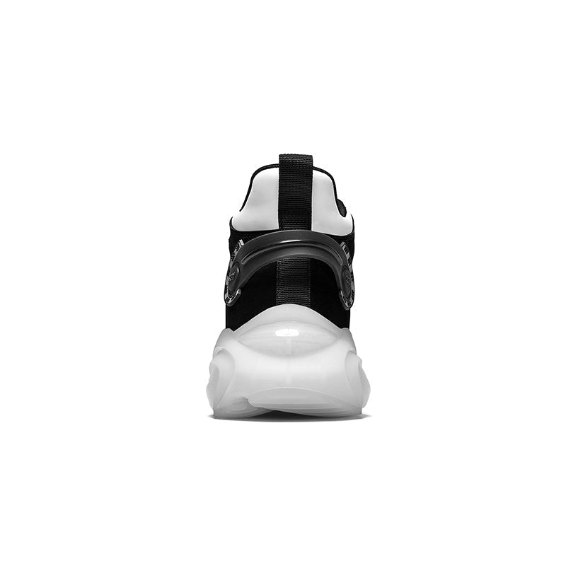 CUBICS Luxury Falcon Chunky High Top White Sneakers