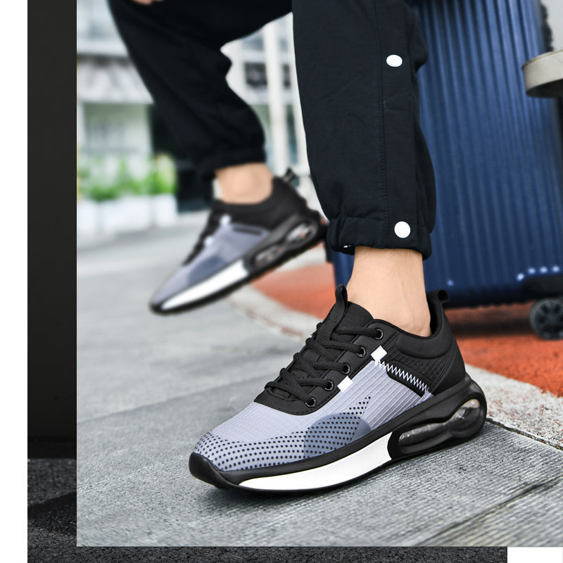 CUBICS Max Air Trainers - Black Grey