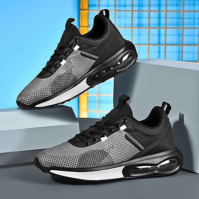 CUBICS Max Air Trainers - Black Grey