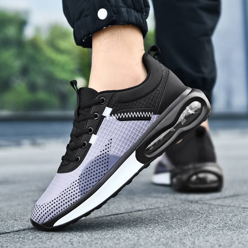 CUBICS Max Air Trainers - Black Grey
