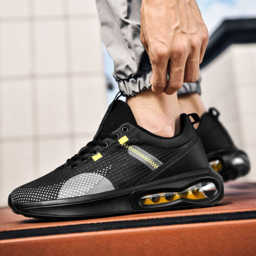 CUBICS Max Air Trainers - Black Gold