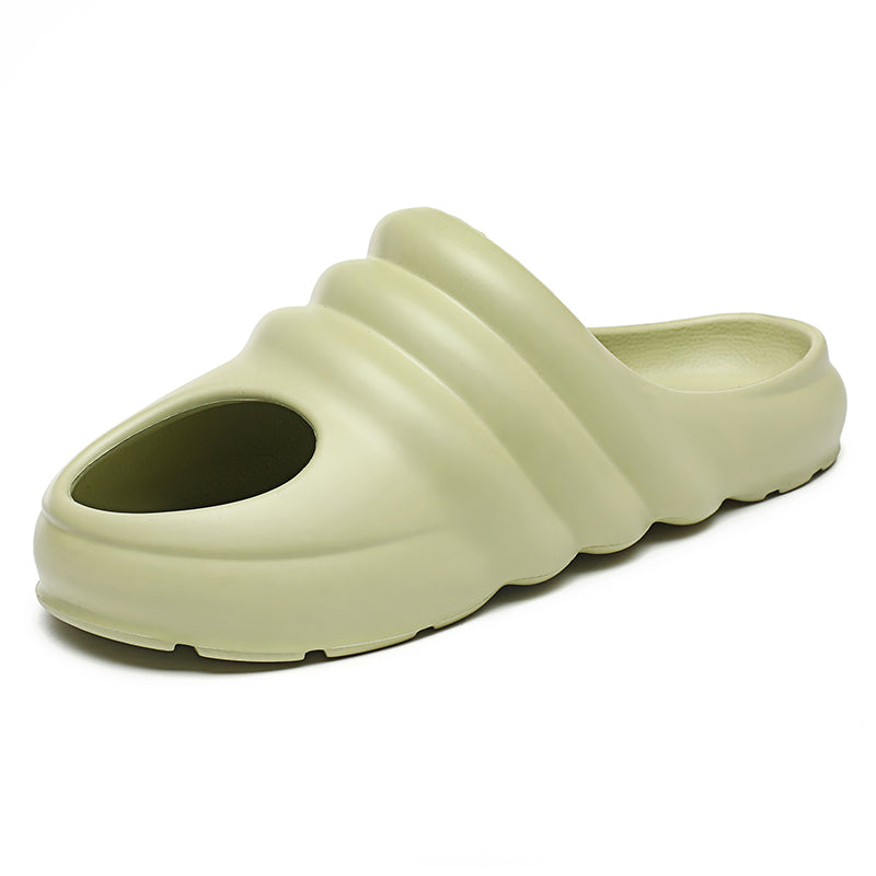 CUBICS Snail Cutout Foam Slides - Resin
