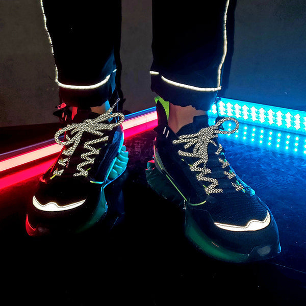 CUBICS Luxury Vortex Pivoted Dynamics Sneakers - Black Green